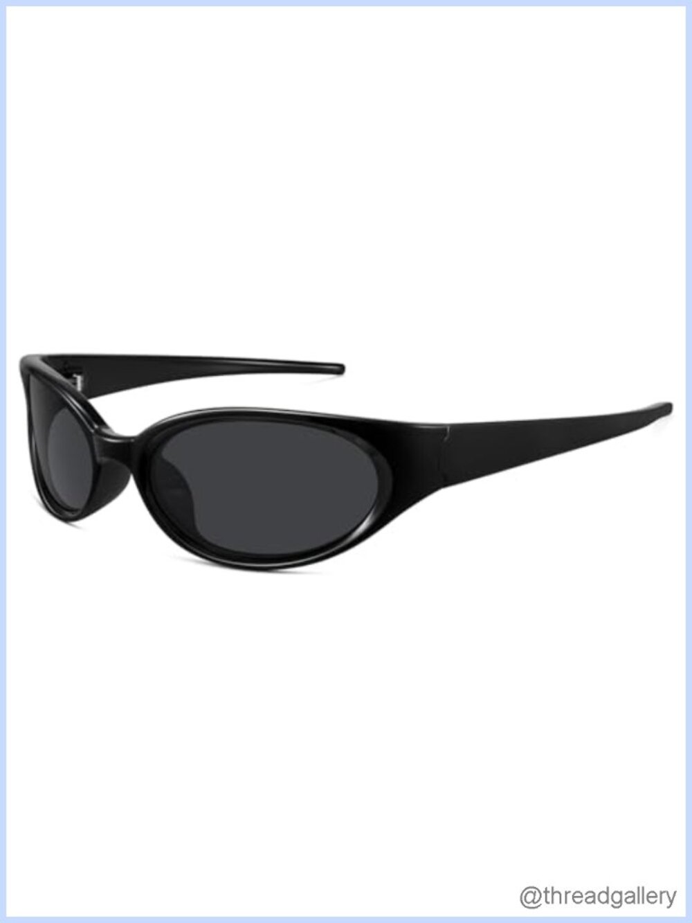 Retro Y2K Wrap Around Polarized Sunglasses UV Protection Sporty Shades